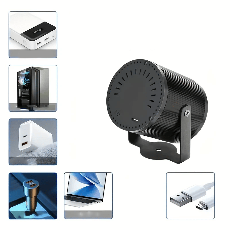 DJ Laser-Partylampe mit 7 Lichtmodi und Fernbedienung