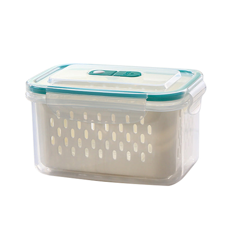 🥗 56% RABATT! 🧊 5er-Pack Kühlschrank-Organizer – Stapelbare Obstbehälter mit Herausnehmbarem Sieb, BPA-frei & Ideal Für Salat, Beeren & Gemüse 🥦