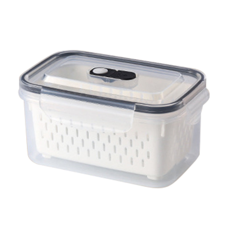 🥗 56% RABATT! 🧊 5er-Pack Kühlschrank-Organizer – Stapelbare Obstbehälter mit Herausnehmbarem Sieb, BPA-frei & Ideal Für Salat, Beeren & Gemüse 🥦