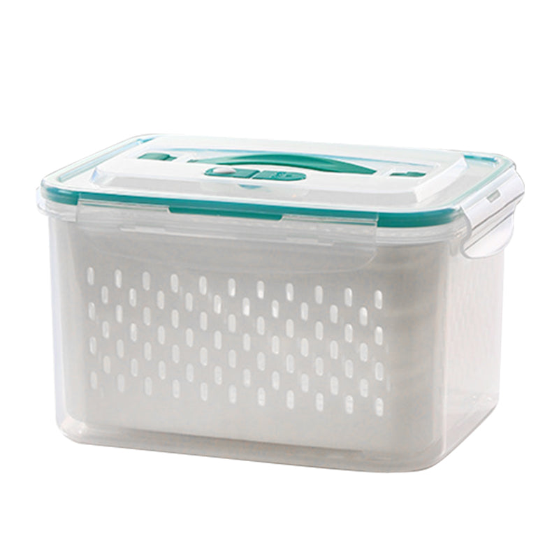 🥗 56% RABATT! 🧊 5er-Pack Kühlschrank-Organizer – Stapelbare Obstbehälter mit Herausnehmbarem Sieb, BPA-frei & Ideal Für Salat, Beeren & Gemüse 🥦