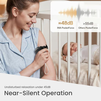 🏠 Tragbare Percussion-Massagepistole – Ideal für Entspannung zu Hause und unterwegs