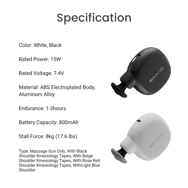 🏠 Tragbare Percussion-Massagepistole – Ideal für Entspannung zu Hause und unterwegs