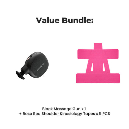 🏠 Tragbare Percussion-Massagepistole – Ideal für Entspannung zu Hause und unterwegs