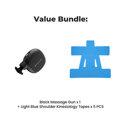 🏠 Tragbare Percussion-Massagepistole – Ideal für Entspannung zu Hause und unterwegs