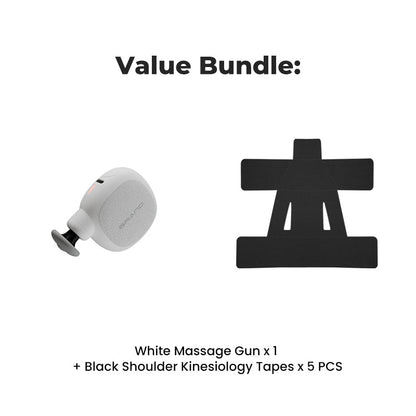 🏠 Tragbare Percussion-Massagepistole – Ideal für Entspannung zu Hause und unterwegs