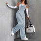 👖 Damen Retro-Cargo-Overalls – Mit praktischen Taschen für den Alltag