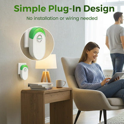 🔌🏠 Stromsparer & Spannungsstabilisator – Reduziert den Energieverbrauch, Schützt Geräte & Einfache Installation ⚡