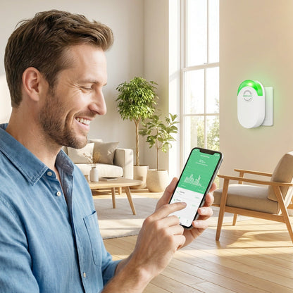 🔌🏠 Stromsparer & Spannungsstabilisator – Reduziert den Energieverbrauch, Schützt Geräte & Einfache Installation ⚡