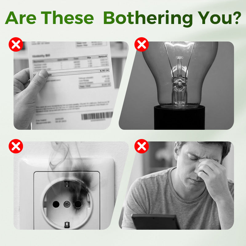 🔌🏠 Stromsparer & Spannungsstabilisator – Reduziert den Energieverbrauch, Schützt Geräte & Einfache Installation ⚡