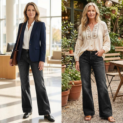 👖Retro-Jeans für Damen mit Taschen🧡