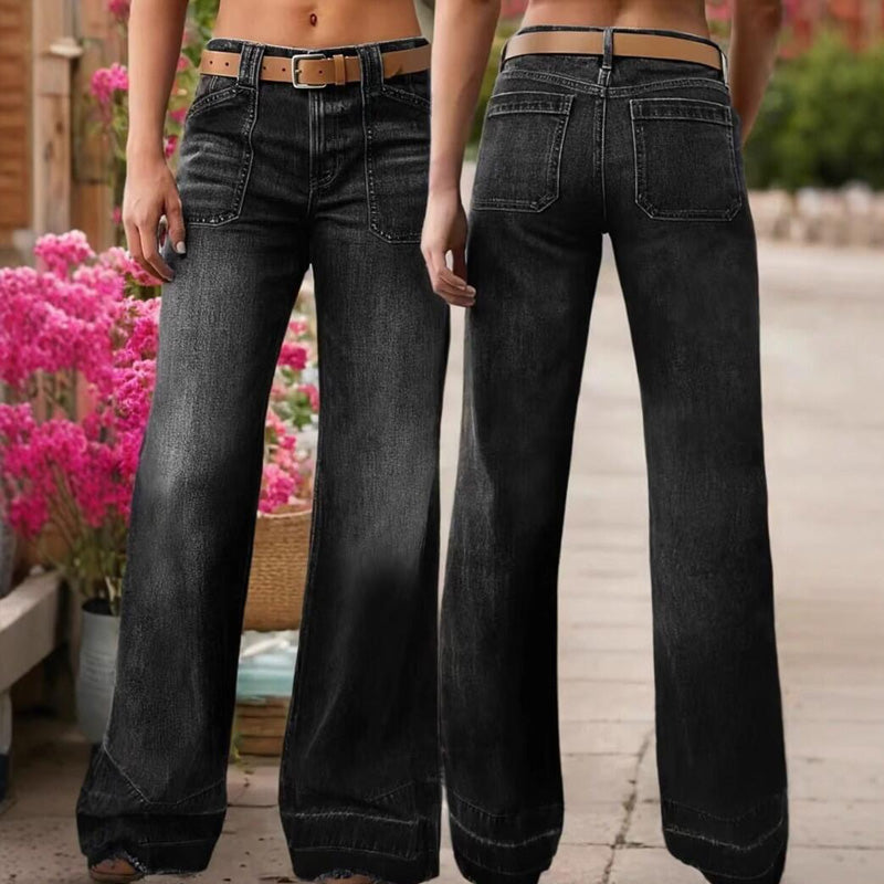 👖Retro-Jeans für Damen mit Taschen🧡