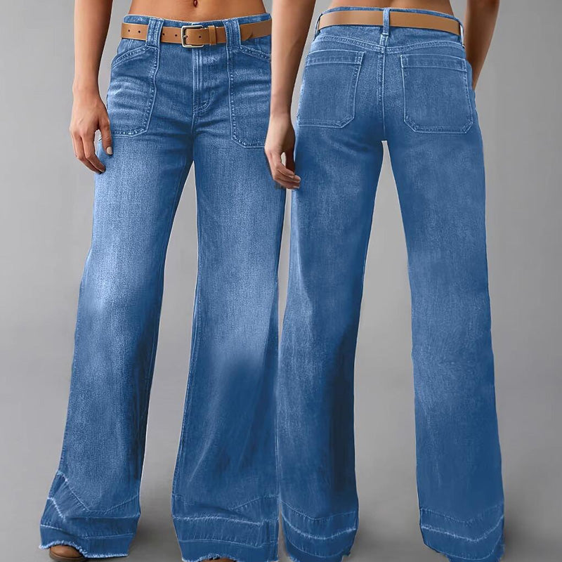 👖Retro-Jeans für Damen mit Taschen🧡