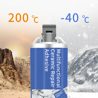 🔧 KAUFE 1, ERHALTE 1 GRATIS! 💫 Multifunktionaler Reparaturkleber für Keramik – Starke Haftung, Schnelltrocknend & Wasserdicht ✨