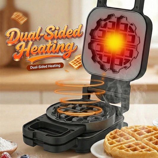 ✨🍴800W Elektro-Waffeleisen mit Antihaftbeschichtung