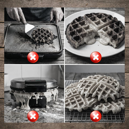 ✨🍴800W Elektro-Waffeleisen mit Antihaftbeschichtung