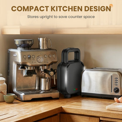 ✨🍴800W Elektro-Waffeleisen mit Antihaftbeschichtung