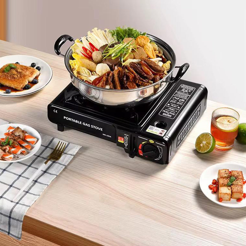 📦Versandkostenfrei ✨Tragbarer Kocher für Butan und Flüssiggas – Dual-Fuel-Kompatibilität, 2900 W Leistung & Ultra-Tragbares Design