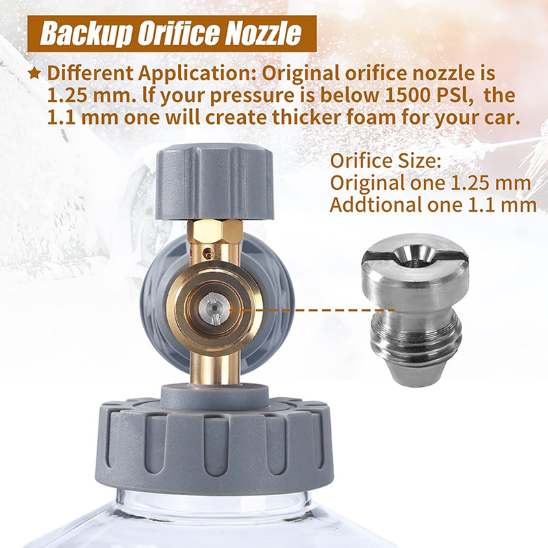 📢💦 Hochdruck-Schaumpistole für die Autowäsche - Entfernt schonend hartnäckigen Schmutz & schützt den Lack | PROFESSIONELLE AUTOWASCHE ZU HAUSE🚗