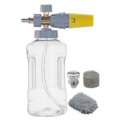 📢💦 Hochdruck-Schaumpistole für die Autowäsche - Entfernt schonend hartnäckigen Schmutz & schützt den Lack | PROFESSIONELLE AUTOWASCHE ZU HAUSE🚗