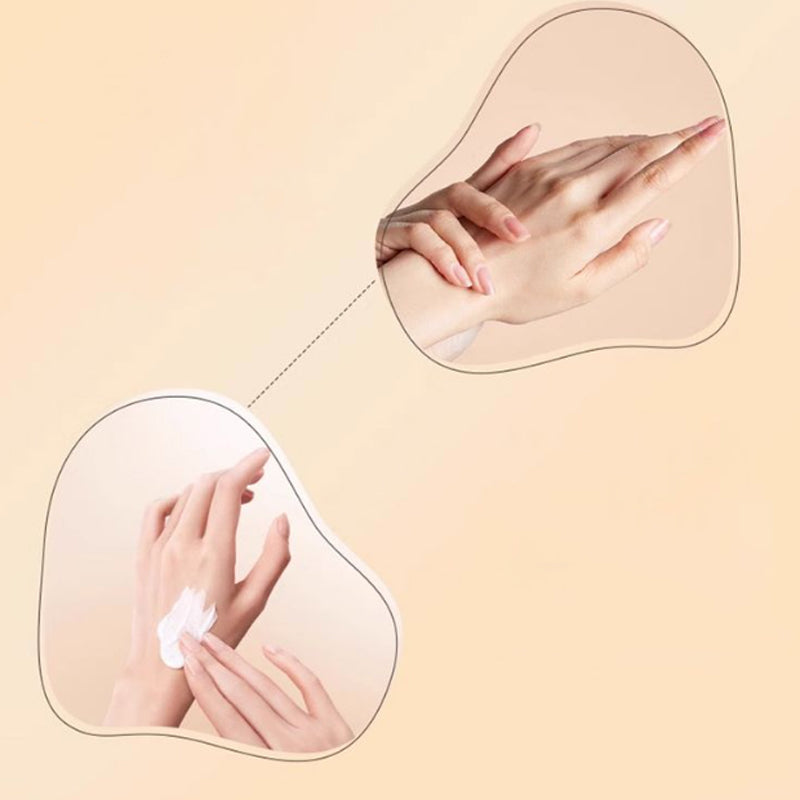 Frische, feuchtigkeitsspendende, tief feuchtigkeitsspendende Handcreme