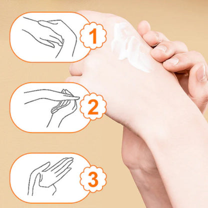 Frische, feuchtigkeitsspendende, tief feuchtigkeitsspendende Handcreme