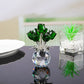 🌹💎Ewige Kristall-Rosenblüten-Figur in Vase – Luxuriöses Wohnaccessoire für Wohn- und Schlafzimmer