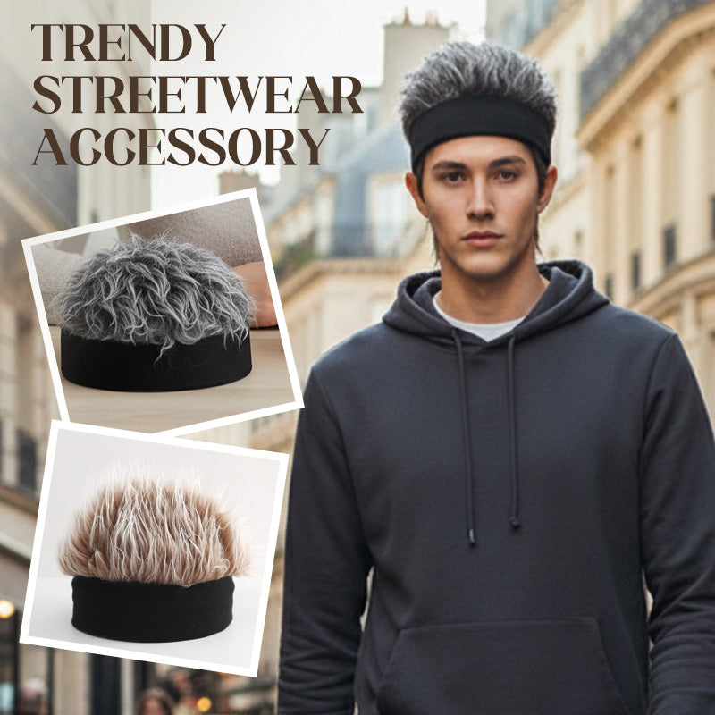 💇 Unisex-Style Perückenkappe – Ganztägige Freiheit für Ihre Hip-Hop-Frisur!