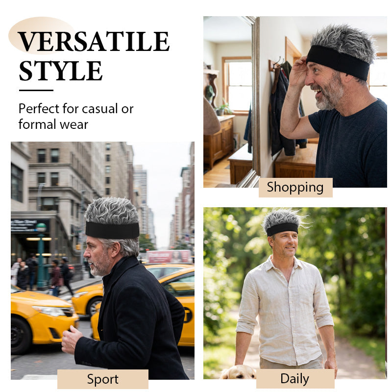 💇 Unisex-Style Perückenkappe – Ganztägige Freiheit für Ihre Hip-Hop-Frisur!