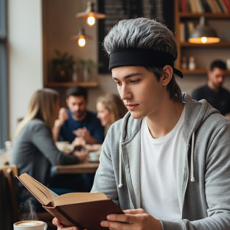 💇 Unisex-Style Perückenkappe – Ganztägige Freiheit für Ihre Hip-Hop-Frisur!