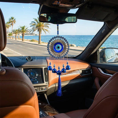 🧿 Nazar-Amulett-Windspiel – Schutz vor dem Bösen Blick, Dekorativ für Zuhause & Perfektes Geschenk