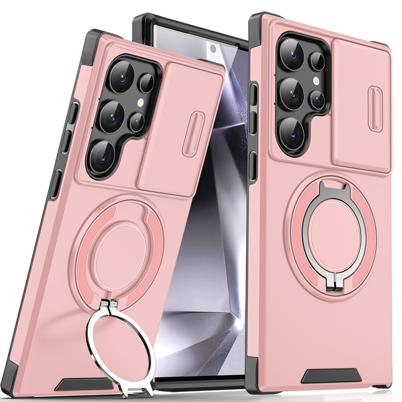 📢📢50 % Rabatt!! ⏰📱Handyhülle mit Kamera-Schutz und Magnetständer für Samsung |  Schlankes Design, sicherer Halt & perfekter Medien-Genuss. 🛡️🎬