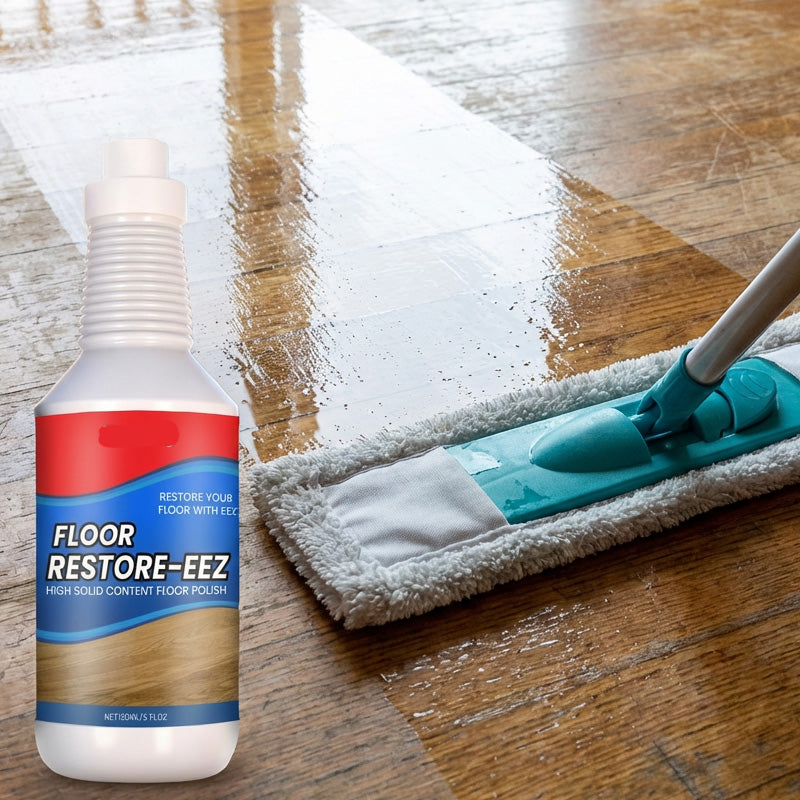 ✨ KAUFE 5, ERHALTE 5 GRATIS! 🏠 Ultimativer Bodenrenovierer & Poliermittel – Lang anhaltender Glanz, Versteckt Kratzer & Einfache Anwendung ✨
