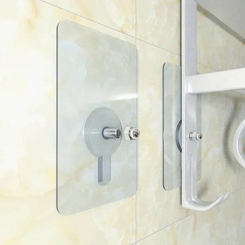 🪝 Schwere Lasten-Klebehaken ohne Bohrung zum Aufhängen