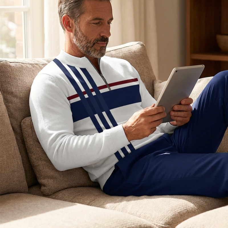 👕 50% RABATT! 🔥 Herren-Set mit Grafikprint – Pullover & Hose – Lässiger Streetstyle, Bequemer Stoff & Perfektes Match 👖