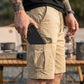 🩳 50% RABATT! ⏰ Leichte Cargoshorts – Atmungsaktives Material & knielang – Sichere Taschen für Handy und Schlüssel – bequem den ganzen Tag, ideal für Sommer und Reisen ☀️✅
