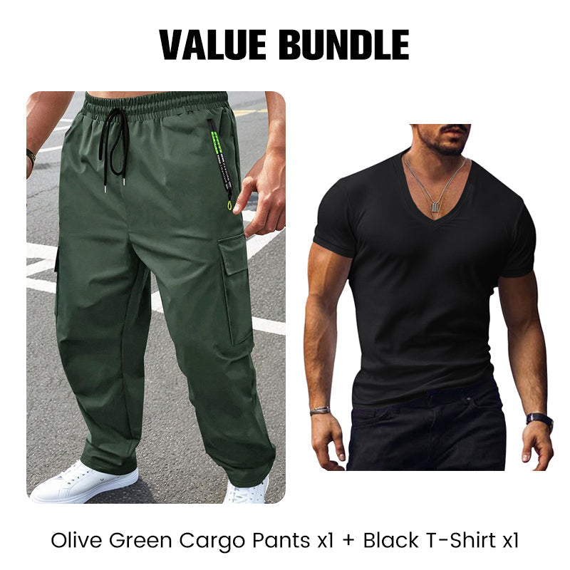 🎉 Neujahrsgeschenk – 50% RABATT!👖 Herren Outdoor-Cargohose – Vielseitige Taschen, atmungsaktiv & Ganztagskomfort!