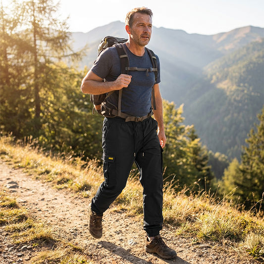 【Zeitlich begrenzt: 50 % Rabatt】👖Lässige Cargohose für Herren mit Kordelzug