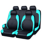 🚗 9-teiliges Autositzbezug-Set aus Leder mit universeller Passform