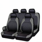 🚗 9-teiliges Autositzbezug-Set aus Leder mit universeller Passform