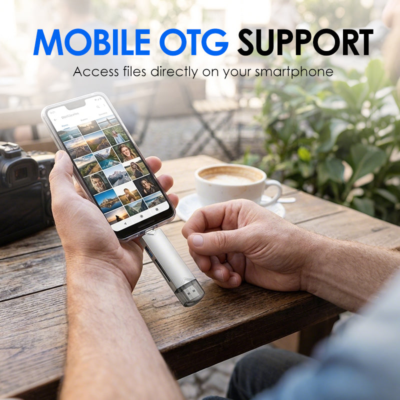 6-in-1 USB 3.0 OTG-Kartenleser