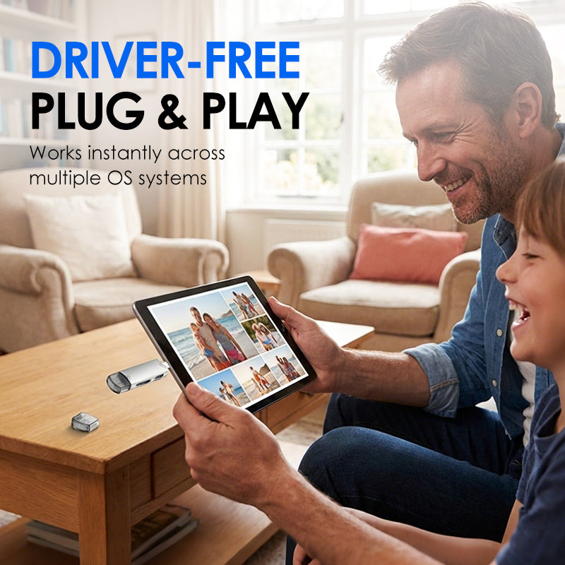 6-in-1 USB 3.0 OTG-Kartenleser