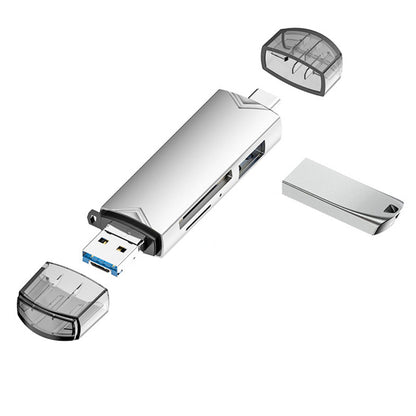 6-in-1 USB 3.0 OTG-Kartenleser