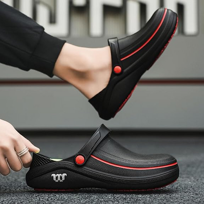 👟 Sicherheitsstiefel mit gepolstertem Boden – wasserdichter und ölfestes Design