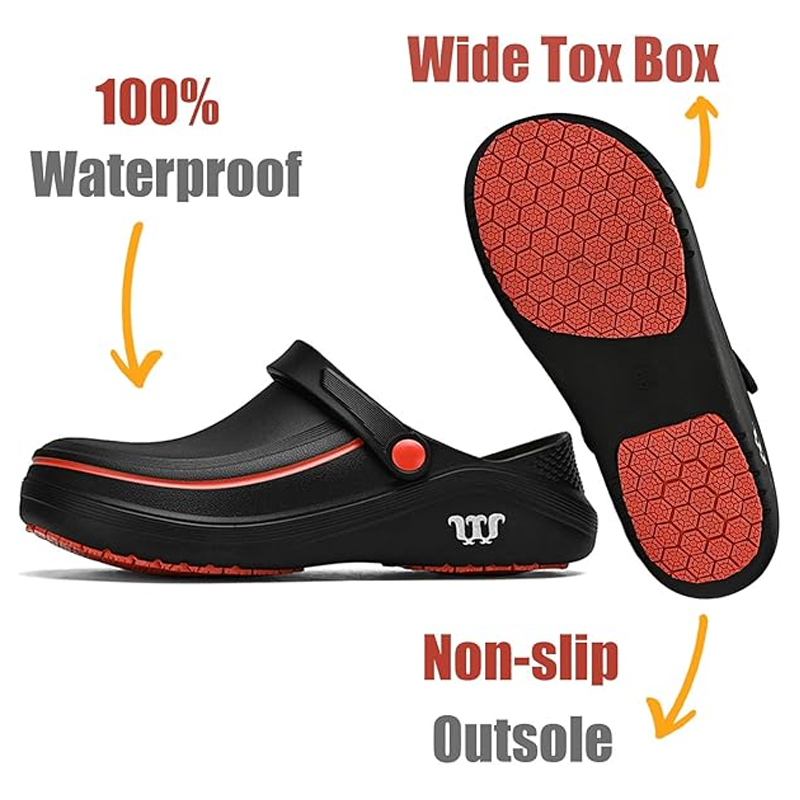 👟 Sicherheitsstiefel mit gepolstertem Boden – wasserdichter und ölfestes Design