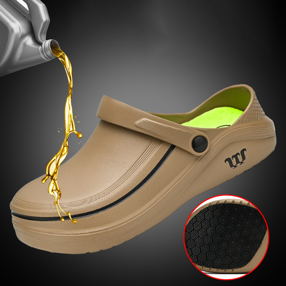 👟 Sicherheitsstiefel mit gepolstertem Boden – wasserdichter und ölfestes Design