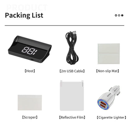 Head-Up Display Tachometer für Autos
