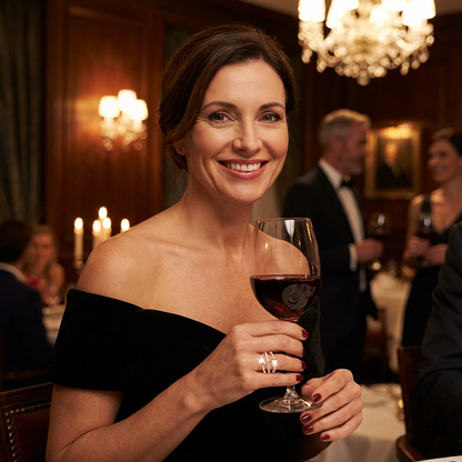 💍Eleganter Kupferring mit Magnet-Herz