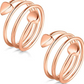 💍Eleganter Kupferring mit Magnet-Herz