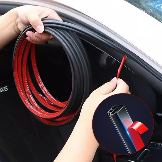 🚗 🧷 Geräusch- und staubdichte Gummidichtungsstreifen – Luxuriöse Geräuschdämmung und vollständige Abdichtung für alle Autos ✨