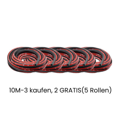 🚗 🧷 Geräusch- und staubdichte Gummidichtungsstreifen – Luxuriöse Geräuschdämmung und vollständige Abdichtung für alle Autos ✨